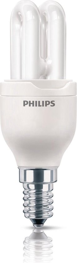 Trots Uitrusten Kwade trouw Philips Spaarlamp Genie 3W E14 | bol.com