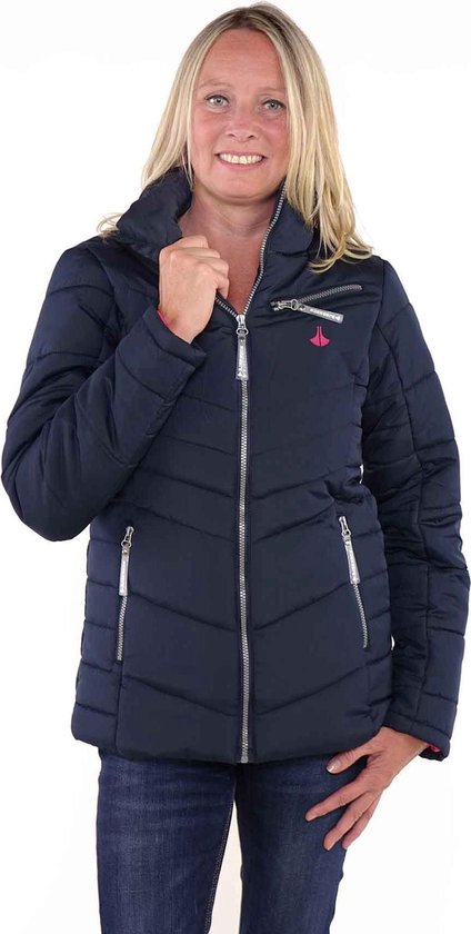 | BJØRNSON Winterjas Dames Donkerblauw Maat 54 GUNDA Dames Winterjassen in maat 54 | KLEDING.nl