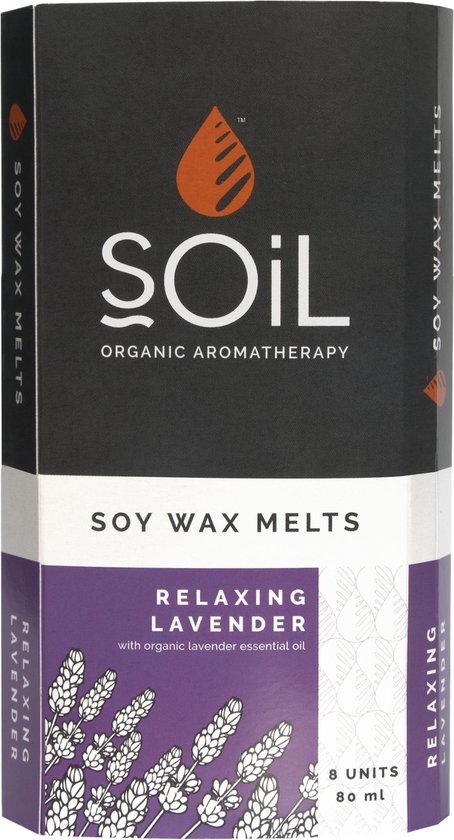 Soil - Wax Melts - Lavendel - 8 Wax Tabletten - Laat Je Huis Heerlijk Ruiken