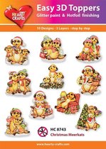 Easy 3D Toppers Kerst Stokstaartjes - HC8743