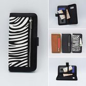 Bookcase Samsung Galaxy S8 Plus Zebra PRINT