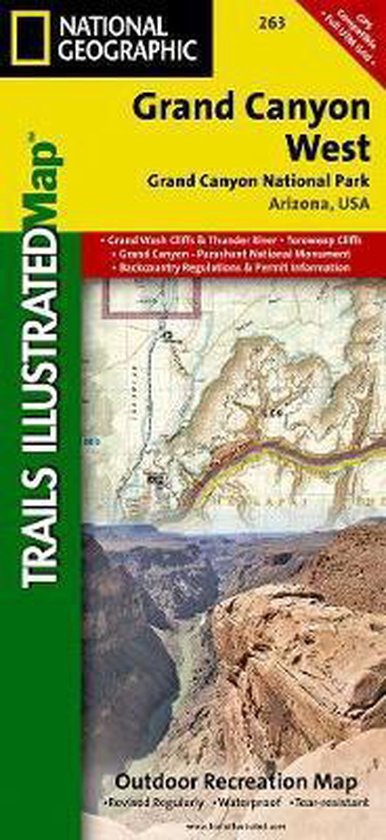 Grand Canyon West, National Geographic Maps  9781566954969  Boeken  bol.com