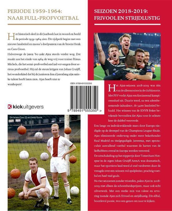 bol.com | Het officiële Ajax jaarboek | 2018-2019, Ronald Jonges