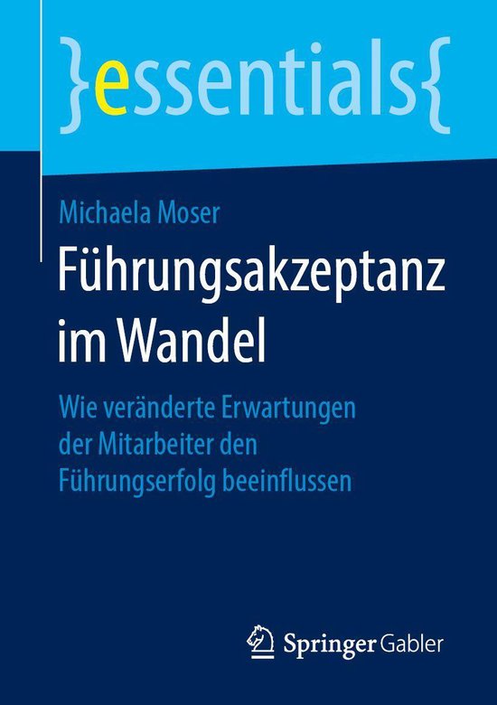 Business and Economics (German Language) - Führungsakzeptan ... - cover