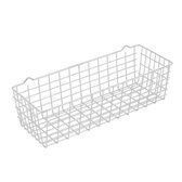 Tomado Metaltex - Pandino mandje - wit 33x12x9cm