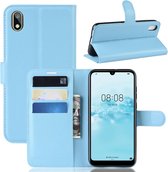 Book Case - Huawei Y5 (2019) Hoesje - Lichtblauw