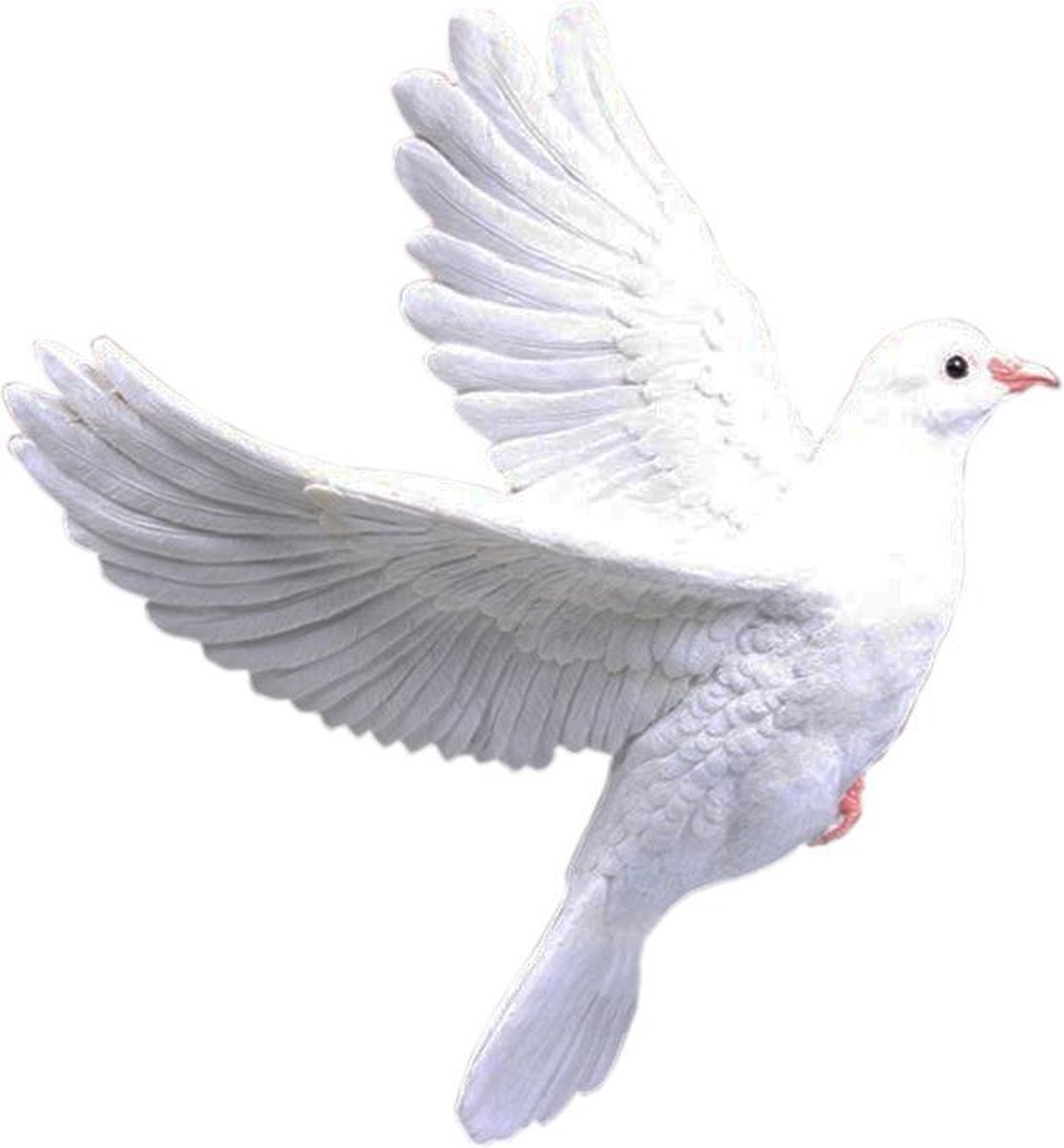 Vredesduif hanger wanddecoratie - duif decoratie beeld | GerichteKeuze |  bol.com