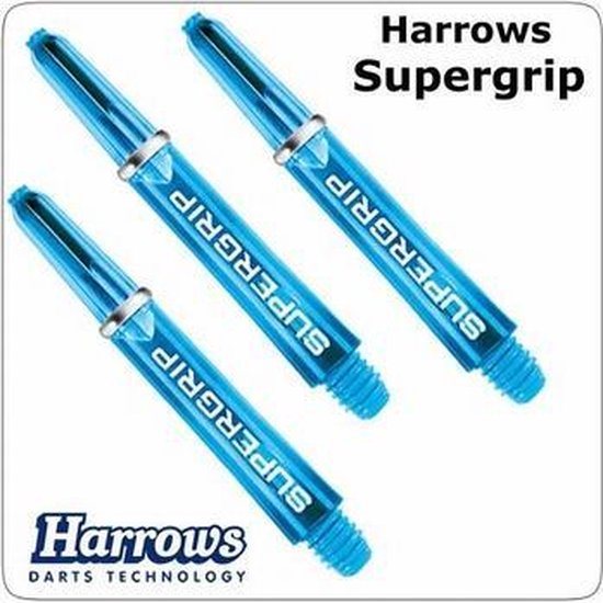 Afbeelding van het spel Harrows Supergrip Short Aqua  Set Ã  3 stuks