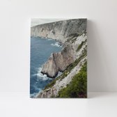 Cliff | Zee | Natuur | Stichting BY Amanda | Canvasdoek | Wanddecoratie | 40CM x 60CM | Schilderij