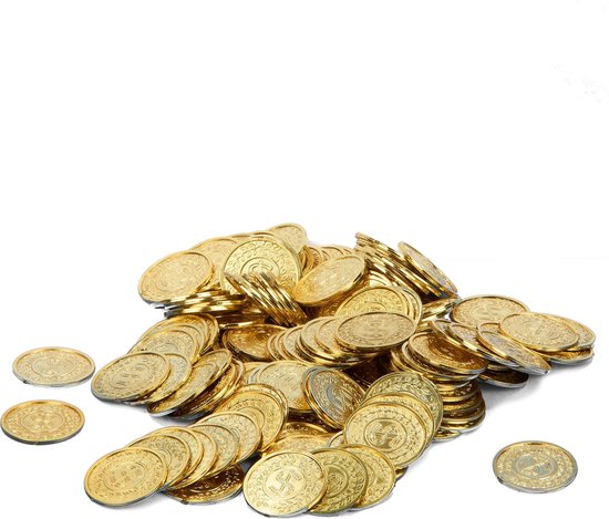 Likeur Ook Aardappelen Amscan Gouden Munten 3,4 Cm 144 Stuks | bol.com