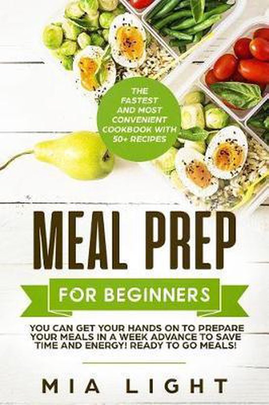 Meal Prep Cookbook- Meal Prep for Beginners - cover
