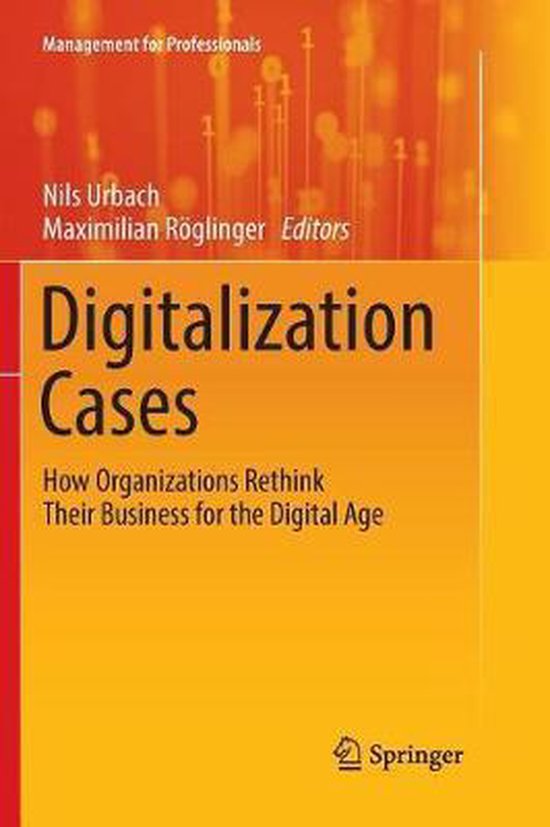 Management for Professionals- Digitalization Cases - cover
