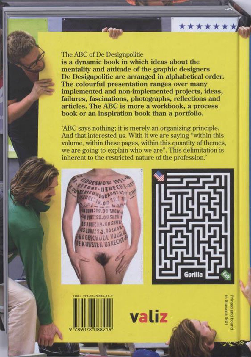 The Abc Of De Designpolitie - back cover