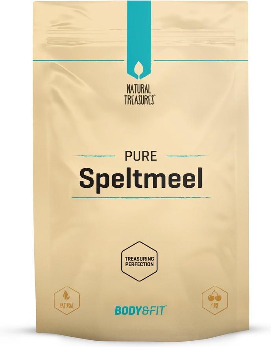 Body & Fit Superfoods Pure Speltmeel - 1000 gram - Body & Fit