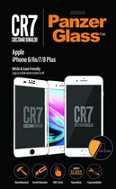 PanzerGlass CR7 Screenprotector voor iPhone 8 Plus / 7 Plus / 6(s) Plus - Wit