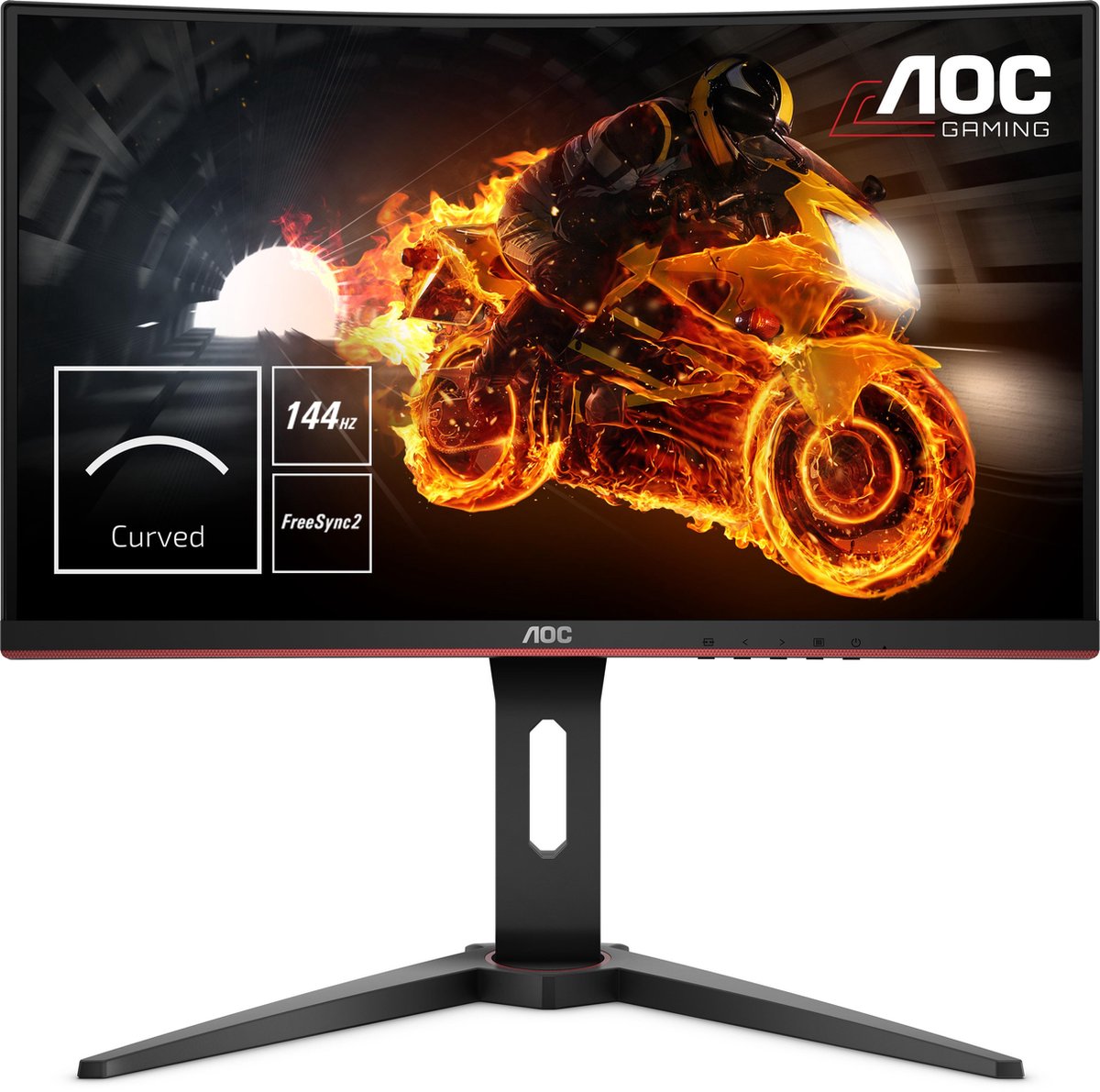 bloemblad spreken Minister AOC C24G1 - Full HD Curved VA Gaming Monitor - 24 inch (144hz) | bol.com