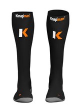 Knapman Active Strong Compressiekousen | Sportkousen | Zwart | Maat XL