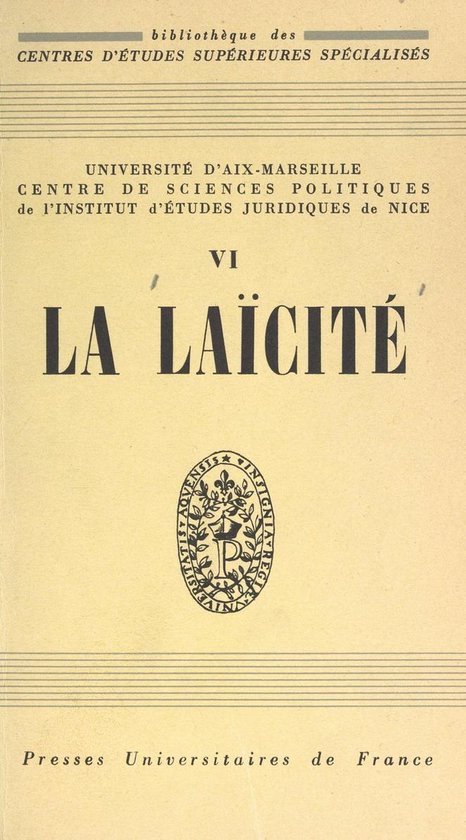 La laïcité - cover