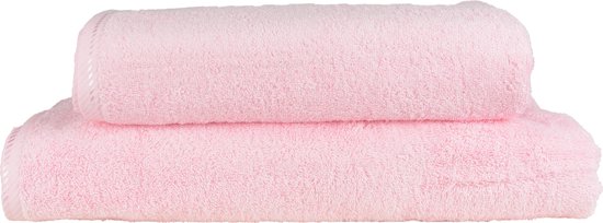 ARTG Towelzz® - Serviette de plage - Rose clair - 100 x 180 cm