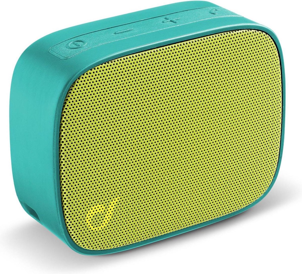 Cellularline Fizzy Mono portable speaker Rechthoek Blauw, Limoen