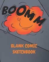 Blank Comic Sketchbook