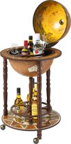 Brulo Globe Globebar Pytheas - ⌀ 36 cm - Bois - Marron - 4 bouteilles