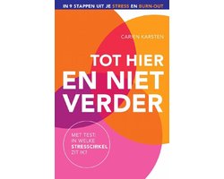 Omslag van Tot hier en niet verder