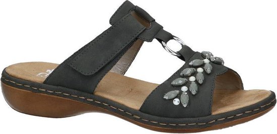 Lang Almindelig lækage Rieker - 65981 - Comfort slippers - Dames - Maat 42 - Grijs - 45 -Stomboli  Neapolis | bol.com