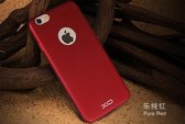 iPhone 6 / 6S 4,7 inch XO huidgevoel Protective TPU case cover hoesje Pure Rood