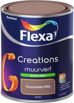 Flexa Creations - Muurverf Extra Mat - Chocolate Milk - 1 liter