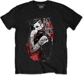 Black Veil Brides Heren Tshirt -L- Inferno Zwart