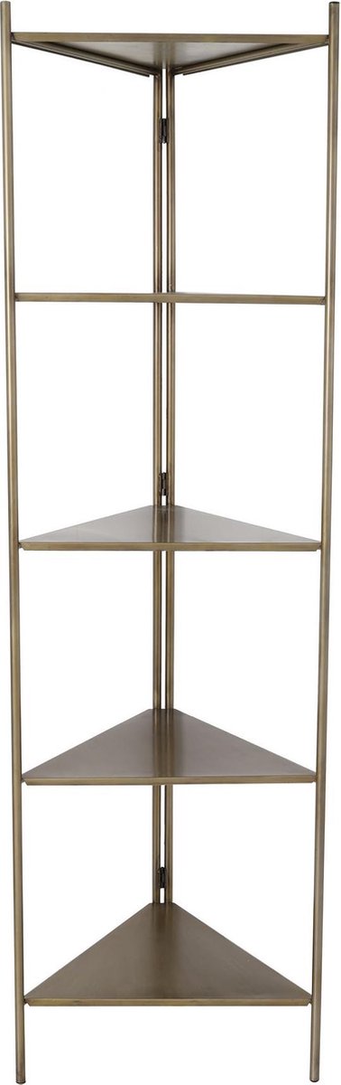 Kast open 58,5x41x200 cm DISPLAY antiek brons