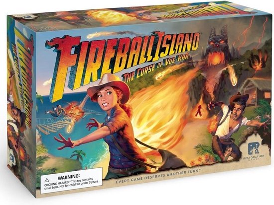 Afbeelding van het spel Asmodee Fireball Island the Curse of Vul-Kar - EN