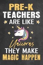 Pre-k Teachers Are Like Unicorns They Make Magic Happen