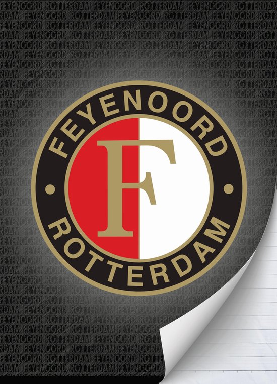 Foto: Schrift feyenoord grijs a4 gelijnd