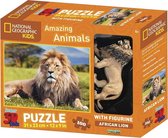 Prime 3d Legpuzzel Amazing Animals Leeuw 100 Stukjes