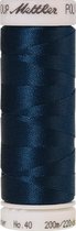 Mettler borduurgaren - Blauw - Nr 4133 - Polysheen - 200 meter