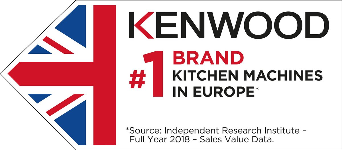 Kenwood Chef XL KVL4110 Keukenmachine, 1200W, 6,7L kom thumbnail 2
