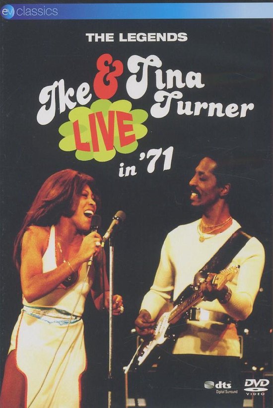 Cover van de film 'Ike & Tina Turner - The Legends Live in '71'