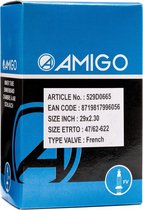 AMIGO Binnenband - 29 inch - ETRTO 47/62-622 - Frans ventiel