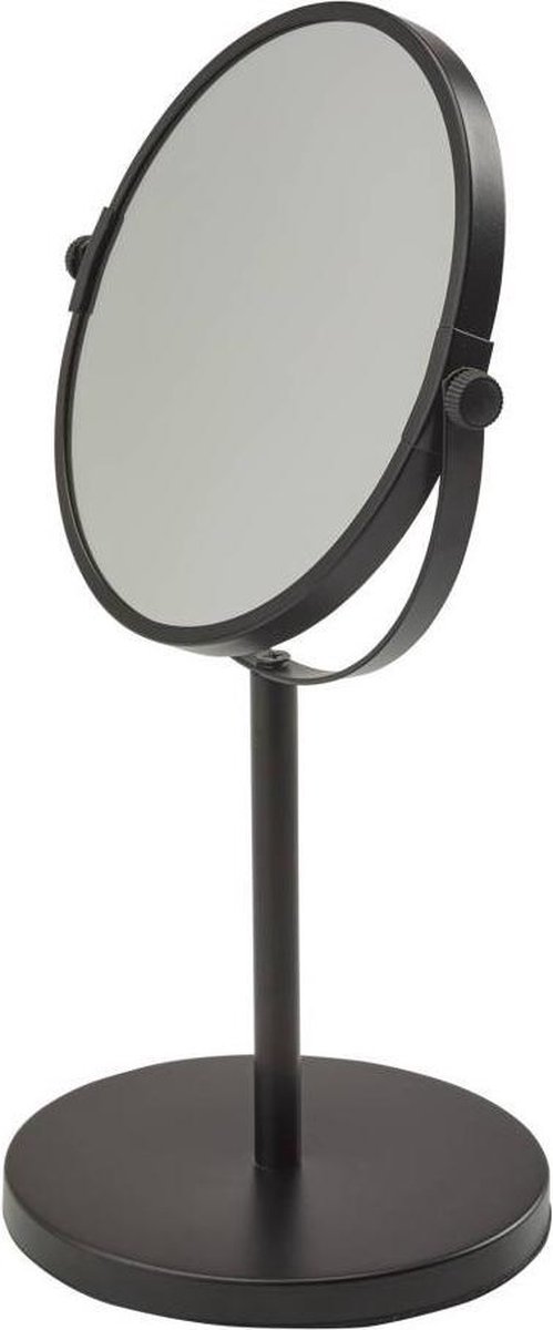 Beau Make Up Spiegel Black | Zwart | Staal
