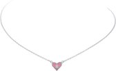 Lilly 102.6075.38 Ketting Zilver 38cm CZ