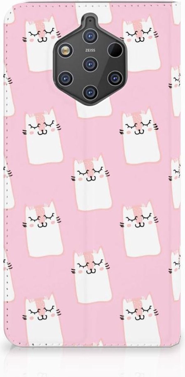 Nokia 9 PureView Hoesje maken Sleeping Cats