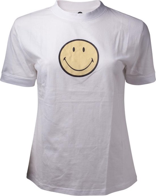 Smiley - Cracked Artwork Women s T-shirt - M