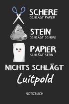 Nichts schl gt - Luitpold - Notizbuch