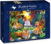 Bluebird Tijgerfamilie in de jungle puzzel 1000 stukjes