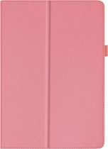 Shop4 - Lenovo Tab E10 Hoes - Book Cover Lychee Roze