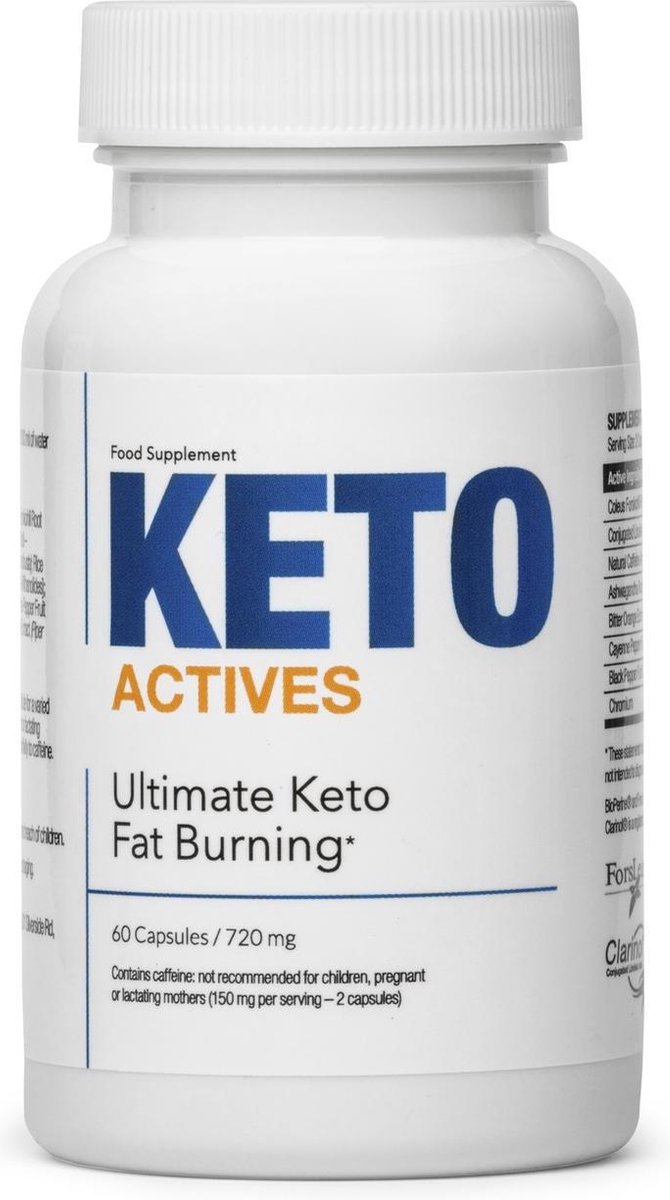 laden Serie van efficiëntie Keto Actives - Keto Dieet Pillen - Afslankpillen - 60 Capsules | bol.com
