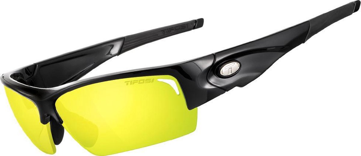 TIFOSI - Sunglasses - LORE - Sunglasses - Gloss Black 1090100227 interchangeable lens Sport Zonnebril Zonnebril Vrije tijd