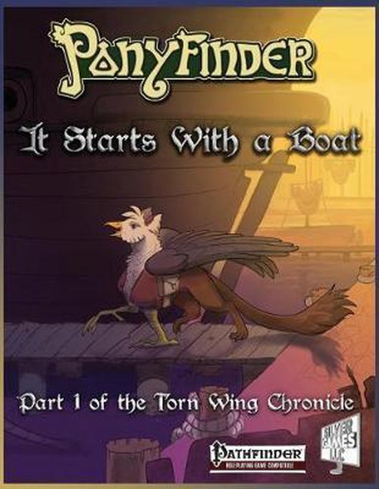 Torn Wing Chronicle- Ponyfinder - It Starts With a Boat - cover